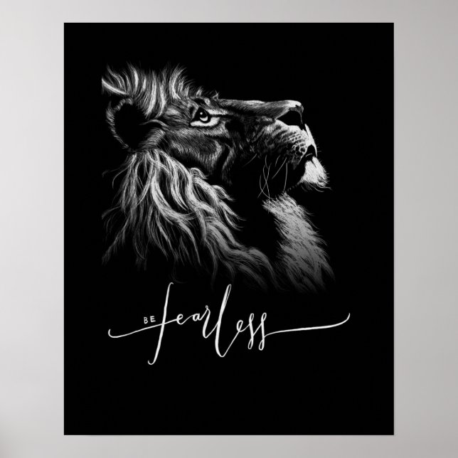 Ferocious Lion Poster (Vorne)