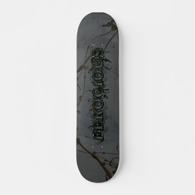 Ferocious Street Paint Skateboard (Vorne)