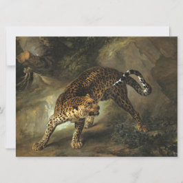 Ferocious Wild Leopard (von Jean-Baptiste Oudry) Karte