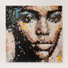 Ferocity Vibrant Pixel Art Portrait Puzzle