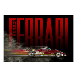Ferrari 126C2 Poster