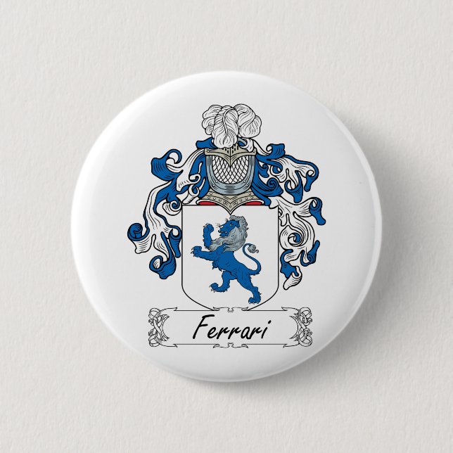 Ferrari-Familienwappen Button (Vorderseite)