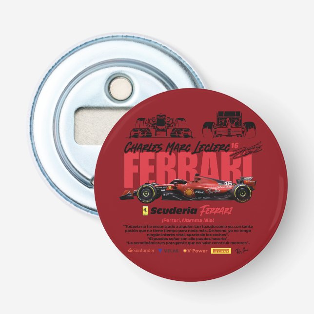 Ferrari Flaschenöffner (Vorderseite)