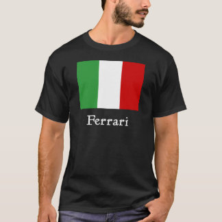 Ferrari-Italiener-Flagge T-Shirt