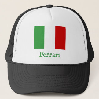 Ferrari-Italiener-Flagge Truckerkappe