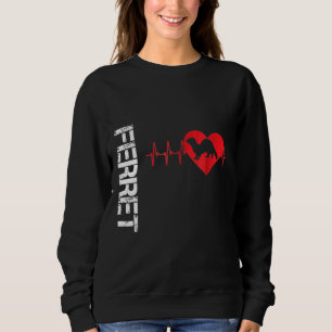 Ferre Ferret Heartbeat Sweatshirt