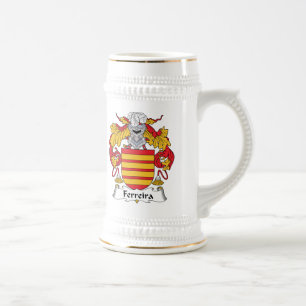 Ferreira-Familienwappen Bierglas
