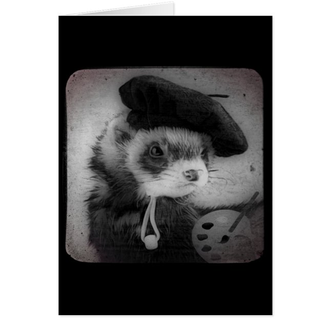 Ferret als Künstler (Vorne)