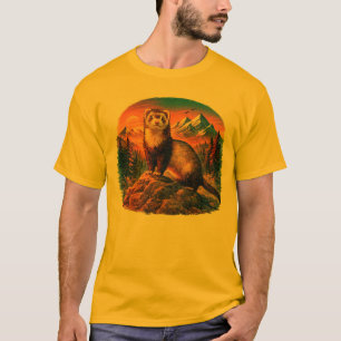 Ferret Frontier Abenteuer Tee
