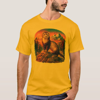 Ferret Frontier Abenteuer Tee