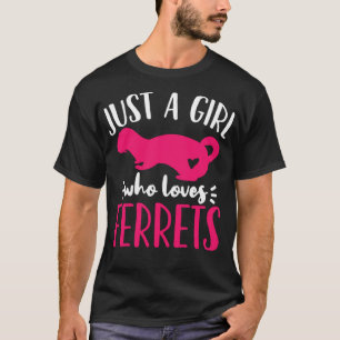 Ferret Funny Ferret Lover Geschenk T-Shirt