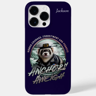 Ferret in Sailor Anzug und Anchors weg Case-Mate iPhone 14 Pro Max Hülle