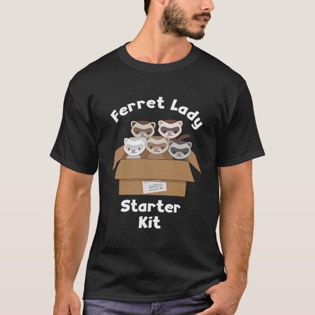 Ferret Lady Starter Kit T-Shirt (Vorderseite)
