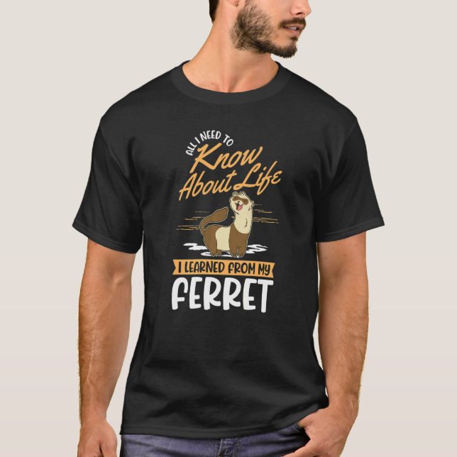 Ferret T-Shirt (Vorderseite)