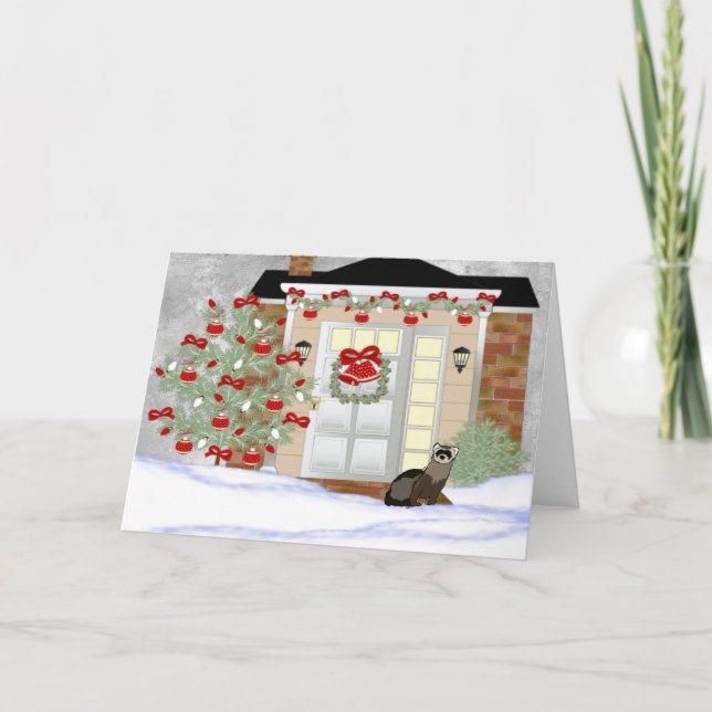 Ferret Weihnachten (Vorderseite)