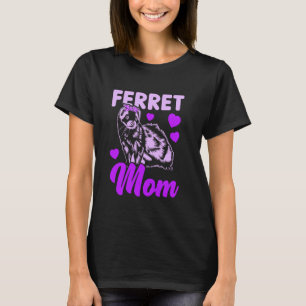 Ferret Whisperer Ferret Enthusiast Vater Ferret Fe T-Shirt