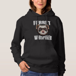 Ferret Whisperer Ferret Face Bekleidung Hoodie