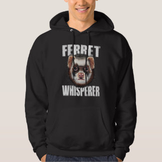 Ferret Whisperer Ferret Face Bekleidung Hoodie