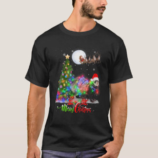 Ferrets Animal Frohe Weihnachtsmann Lover T-Shirt
