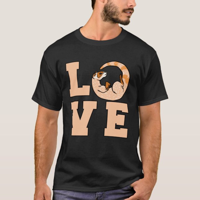 Ferrets Love T-Shirt (Vorderseite)