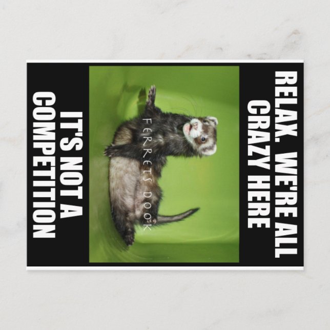 FERRETSDOOK Postkarten (Vorderseite)