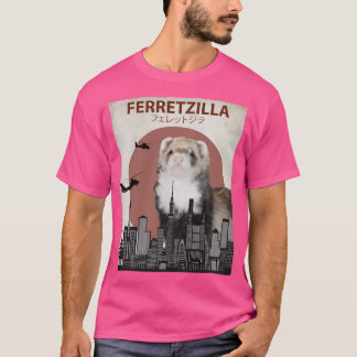 Ferretzilla - Funny Ferret Monster T-Shirt