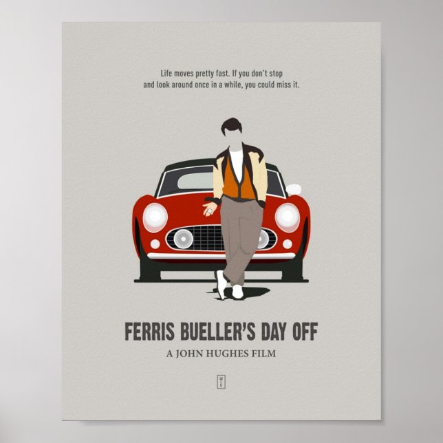Ferris Buellers Day Off Poster (Vorne)
