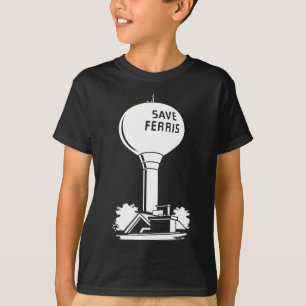 Ferris Bueller's Day Off Rett Ferris Watertower T-Shirt