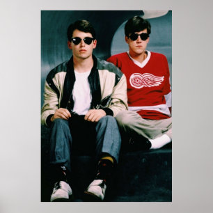 Ferris Buellers Day Off und Cameron und Print Poster