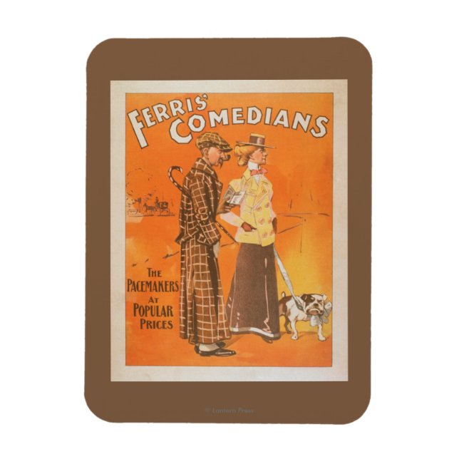 Ferris Comedians "Herzschrittmacher zu populären P Magnet (Vertikal)