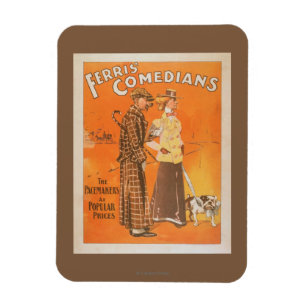 Ferris Comedians "Schrittmacher zu Volks preisen" Magnet