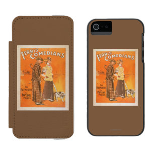 Ferris Schauspieler "Schrittmacher zu populären Incipio Watson™ iPhone 5 Geldbörsen Hülle