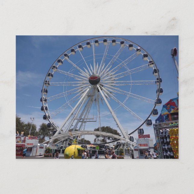 FERRIS WHEED Postkarte (Vorderseite)