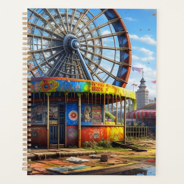 Ferris Wheel Ai art Planer (Vorderseite)