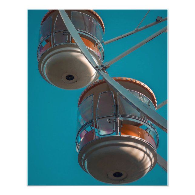 Ferris Wheel Cabin Fotodruck (Vorne)