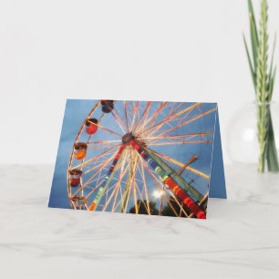 Ferris Wheel Card Karte