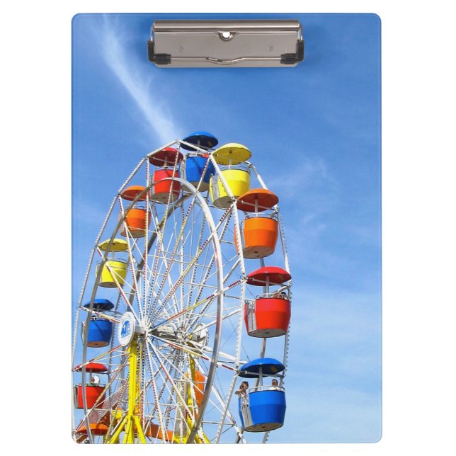 Ferris Wheel Clipboard Klemmbrett (Vorderseite)