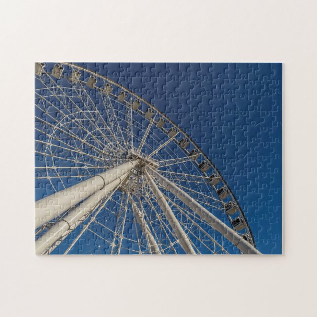 Ferris Wheel Close Up Foto Puzzle (Horizontal)