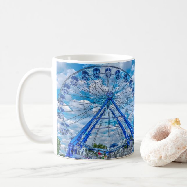 Ferris Wheel Kaffeetasse (Mit Donut)