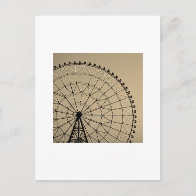 Ferris Wheel: Kasai Rinkai Park, Tokyo Postkarte (Vorderseite)