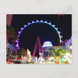 Ferris Wheel Las Vegas #6 Postkarte