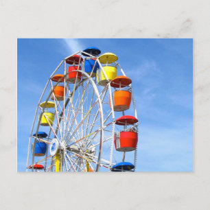 Ferris Wheel Postcard Postkarte