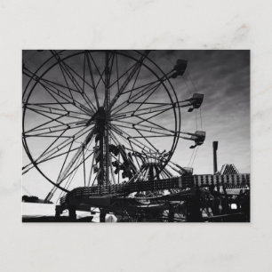 Ferris Wheel Postcard Postkarte