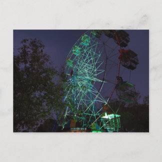 Ferris Wheel Postcard Postkarte