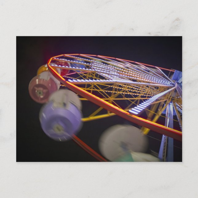 Ferris Wheel Postkarte (Vorderseite)