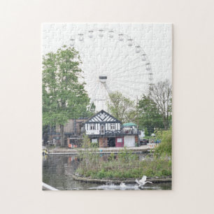 Ferris Wheel River Avon Warwickshire UK Puzzle