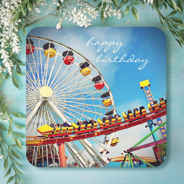Ferris Wheel Roller Untersetzer Happy Birthday Scr (Von Creator hochgeladen)
