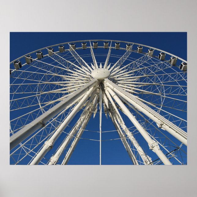 Ferris Wheel Symmetry Poster (Vorne)
