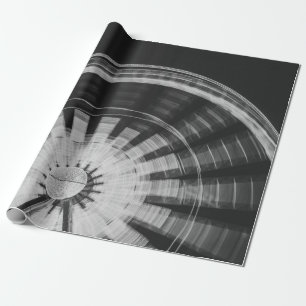 FERRIS WHEEL WÄHREND DER NACHT GESCHENKPAPIER