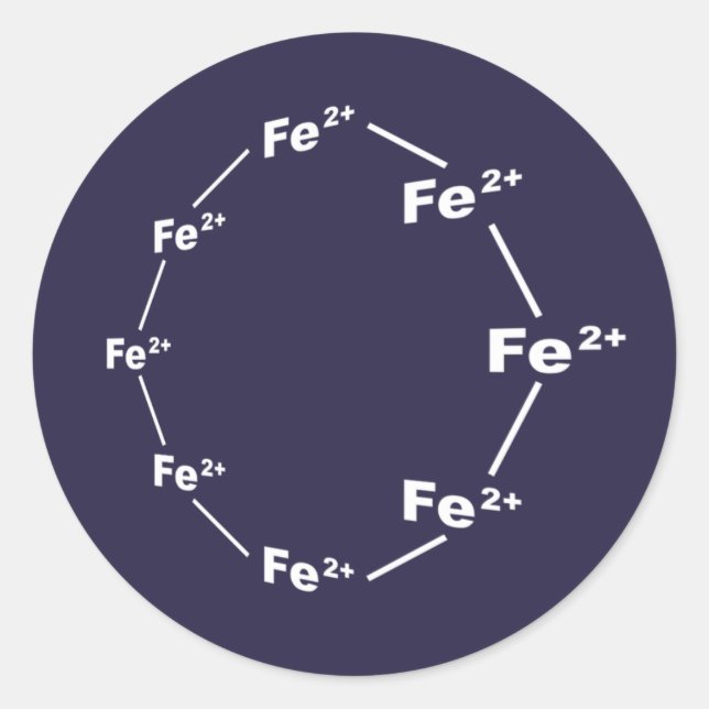 Ferrous Wheel Runder Aufkleber (Vorderseite)